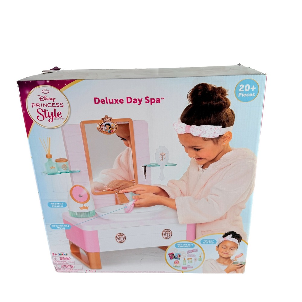 Disney Princess Style Collection Deluxe Day Spa Vanity Play Set New In Box